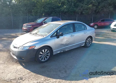 2009 Honda Civic Ex z USA, uszkodzony, nr VIN 1HGFA16869L021927